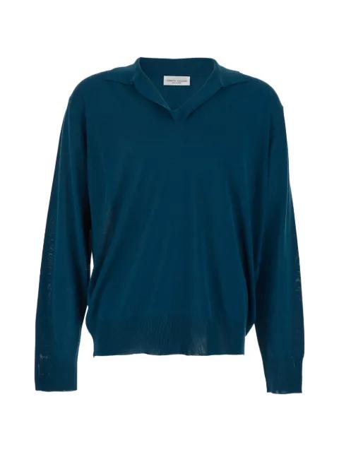 polo-collar sweater by ROBERTO COLLINA