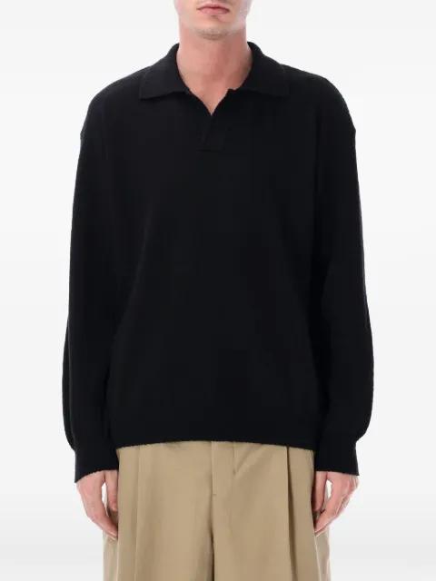 polo collar sweater by ROBERTO COLLINA