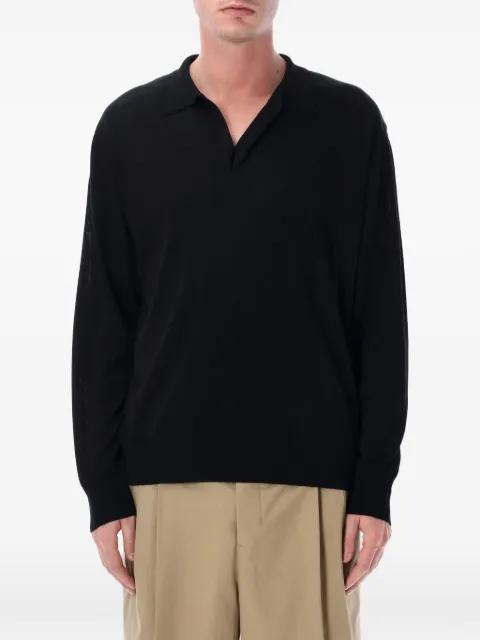 polo collar sweater by ROBERTO COLLINA
