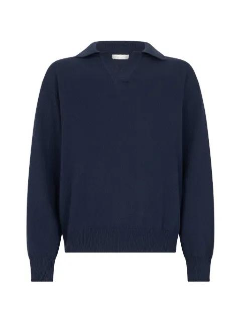 polo-collar sweater by ROBERTO COLLINA