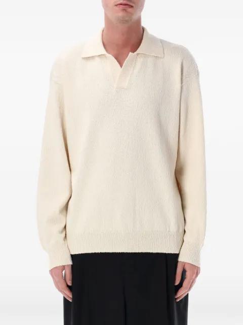 polo collar sweater by ROBERTO COLLINA