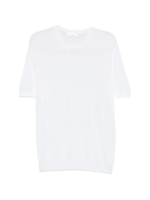 ribbed-trim T-shirt by ROBERTO COLLINA