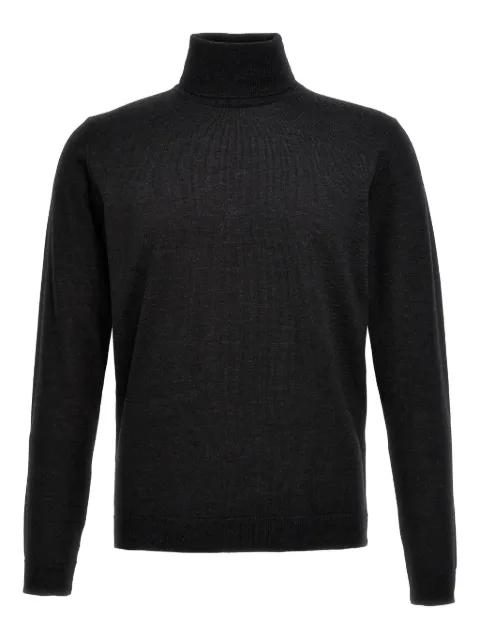 roll neck cuffed-sleeves sweater by ROBERTO COLLINA