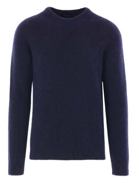 round-neck long-sleeve sweater by ROBERTO COLLINA