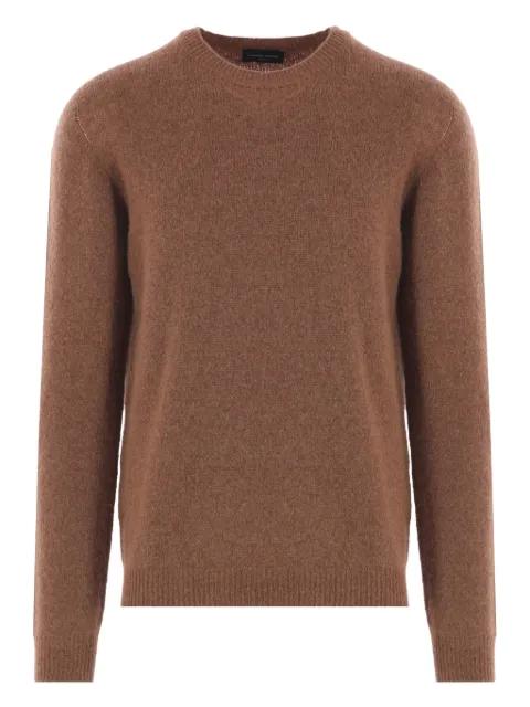 round-neck sweater by ROBERTO COLLINA