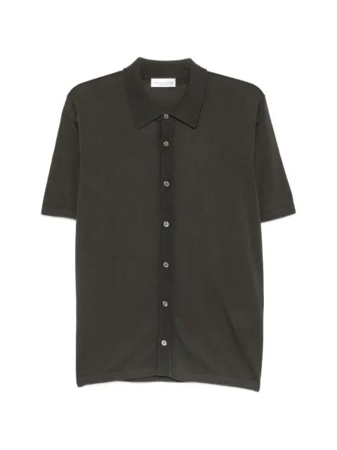 short-sleeve button-up shirt by ROBERTO COLLINA