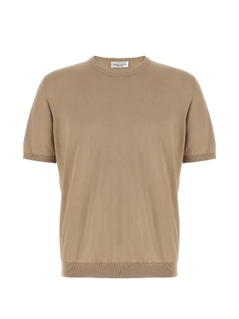 short-sleeve crewneck cotton T-shirt by ROBERTO COLLINA