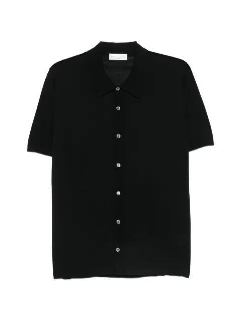 short-sleeve knit shirt by ROBERTO COLLINA