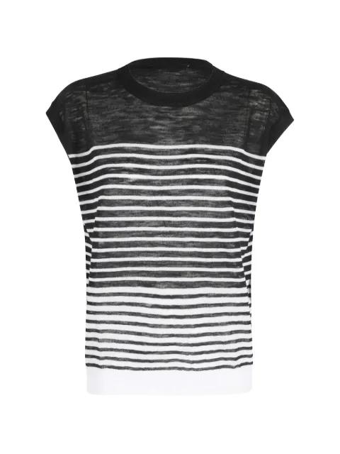 striped T-shirt by ROBERTO COLLINA