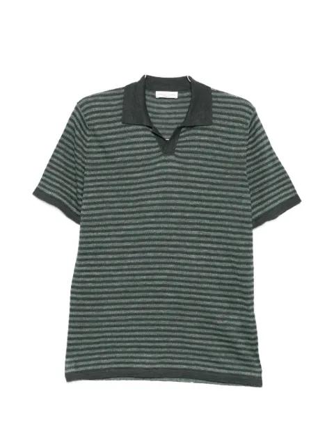 striped polo T-shirt by ROBERTO COLLINA