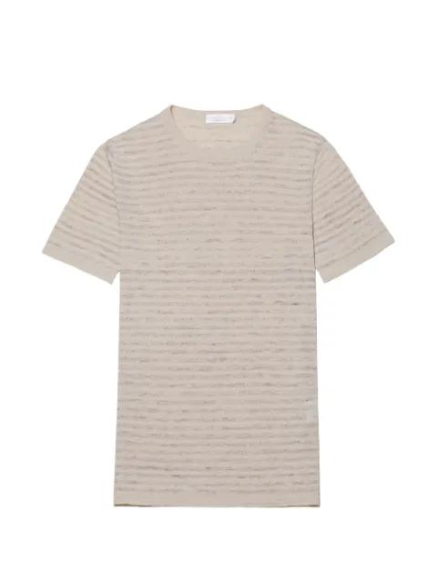 striped short-sleeve T-shirt by ROBERTO COLLINA