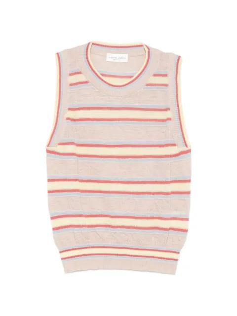 striped tank top by ROBERTO COLLINA