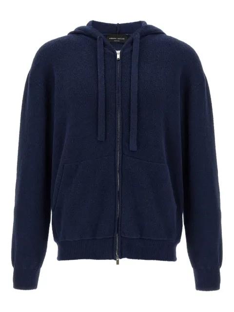 terry-cloth hoodie by ROBERTO COLLINA