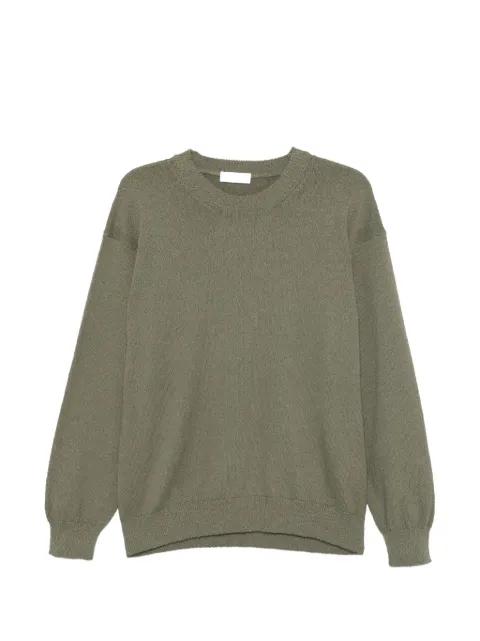 textured crew-neck sweater by ROBERTO COLLINA
