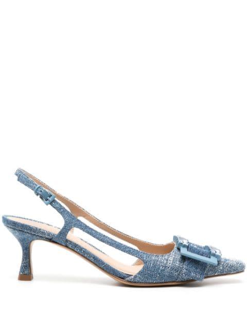 Atena 65mm denim pumps by ROBERTO FESTA