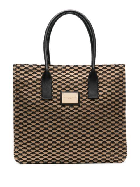 Bruna jacquard tote bag by ROBERTO FESTA