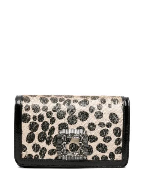 crystal polka-dot shoulder bag by ROBERTO FESTA