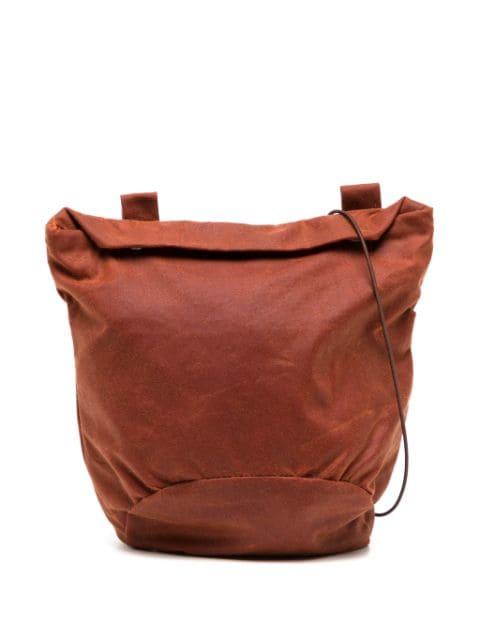 zip-fastening messenger bag by ROBYN LYNCH