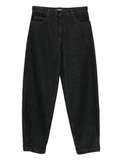 logo-embroidered jeans by ROCHAS