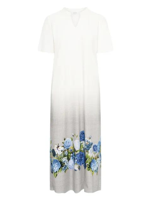 v-neck floral nightdress by ROCHAS