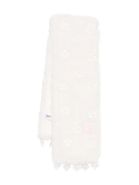 x Susan Fang bubble-flower scarf by ROCKFISH