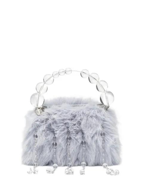 x Susan Fang furry tote bag by ROCKFISH