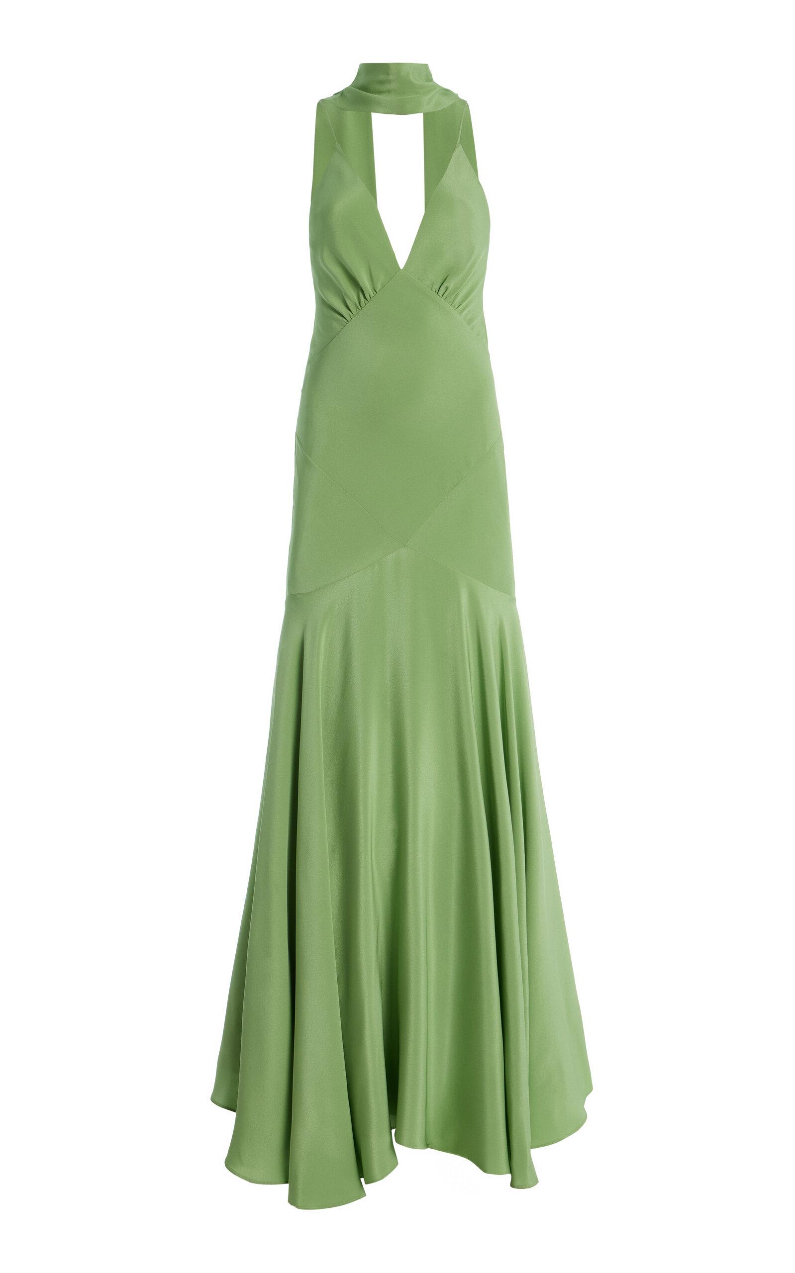 Rodarte Exclusive Silk Crepe Bias Maxi Dress - Moda Operandi by RODARTE