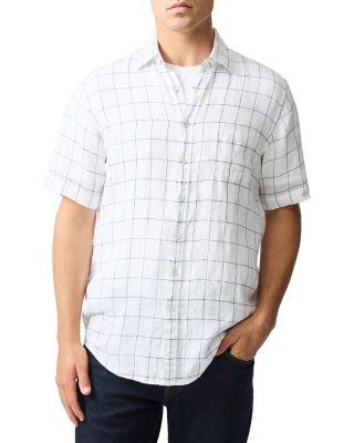 Avonden Short Sleeve Linen Shirt by RODD&GUNN