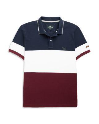 Homebay Color Blocked Sports Fit Polo by RODD&GUNN