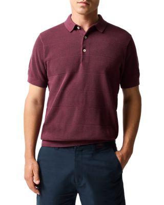 Masons Regular Fit Flat Knit Polo Shirt by RODD&GUNN
