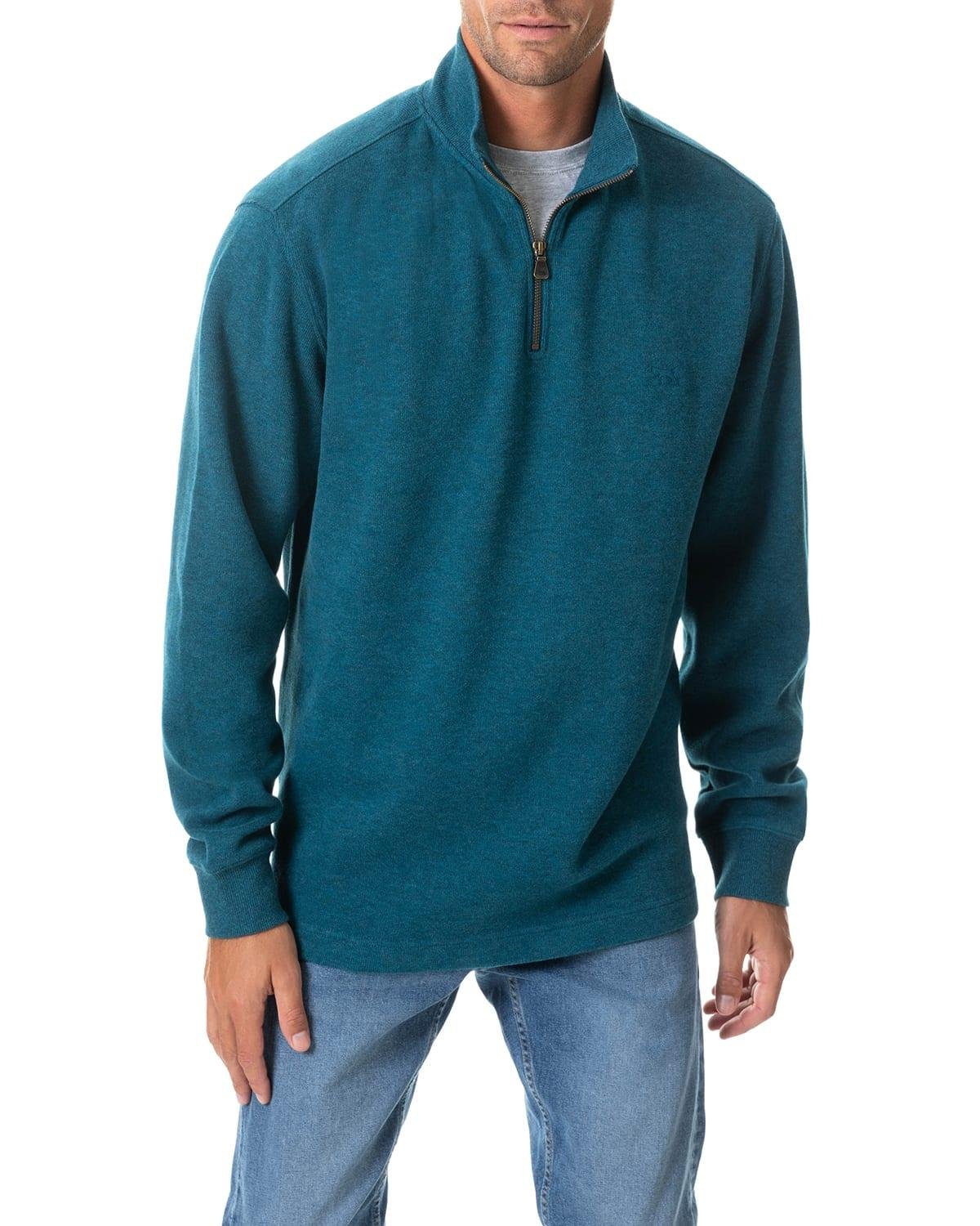 Men's Alton Ave Quarter-Zip Sweater by RODD&GUNN