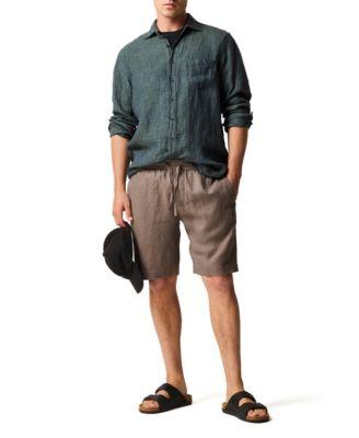 Men's Linen 9" Resort Shorts by RODD&GUNN