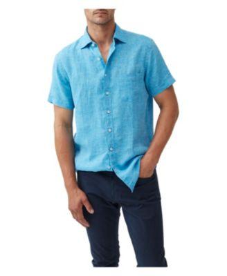Men's Palm Beach Slim Fit Linen Shirt by RODD&GUNN