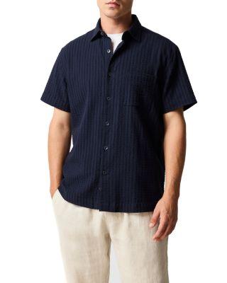 Mystery Creek Seersucker Shirt by RODD&GUNN