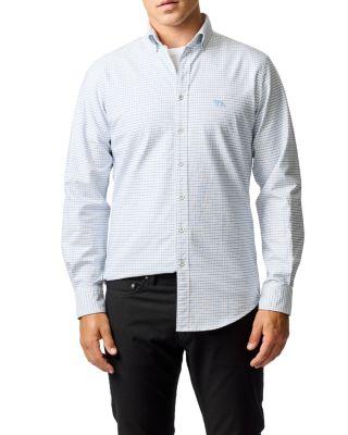 Oxford Riverhead Check Sports Fit Shirt by RODD&GUNN