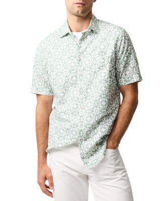 Palliser Bay Regular Fit Short Sleeve Linen Shirt by RODD&GUNN