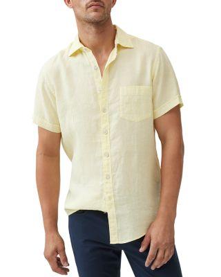 Palm Beach Short Sleeve Slim Fit Shirt by RODD&GUNN