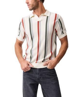 Royce Hill Striped Polo by RODD&GUNN