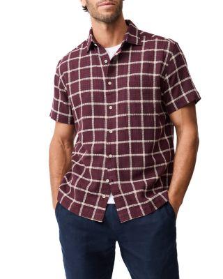 Wetherstones Windowpane Plaid Shirt by RODD&GUNN