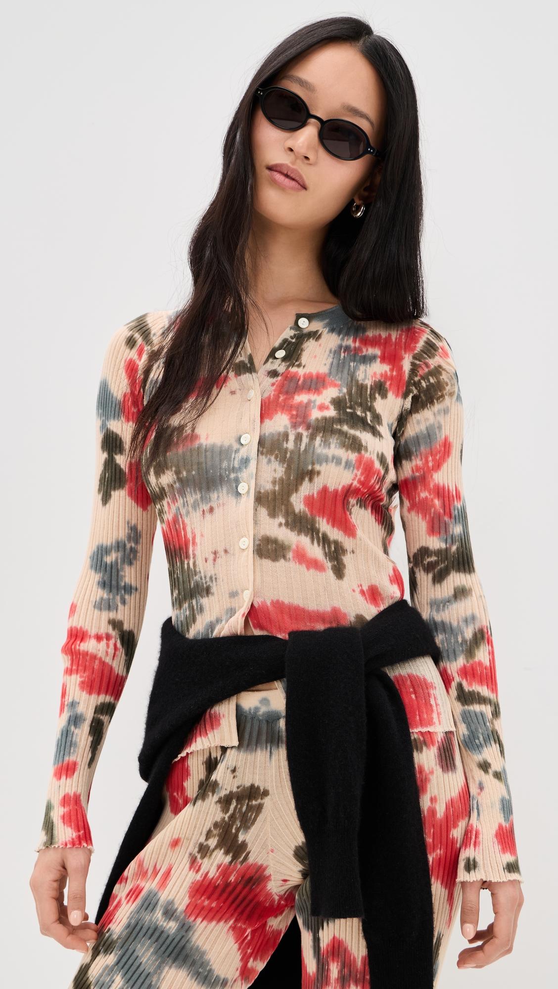 Cardi Tie Dye Top by RODEBJER