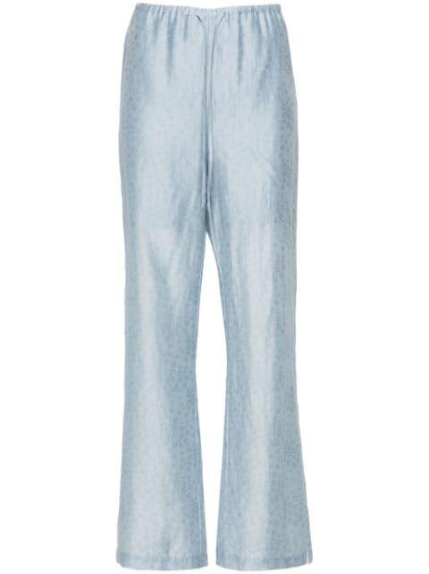 Lunara straight-leg trousers by RODEBJER
