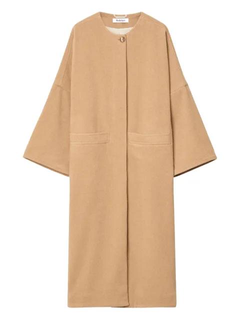 Nusa bell-sleeve coat by RODEBJER