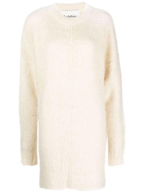 crew-neck alpaca wool-blend jumper by RODEBJER