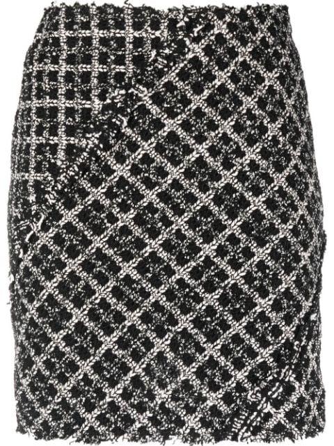 knitted texture skirt by RODEBJER