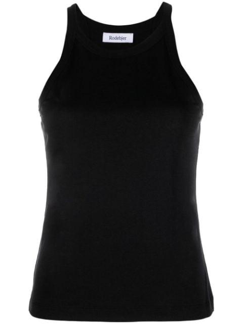lyocell-cotton racerback tank top by RODEBJER