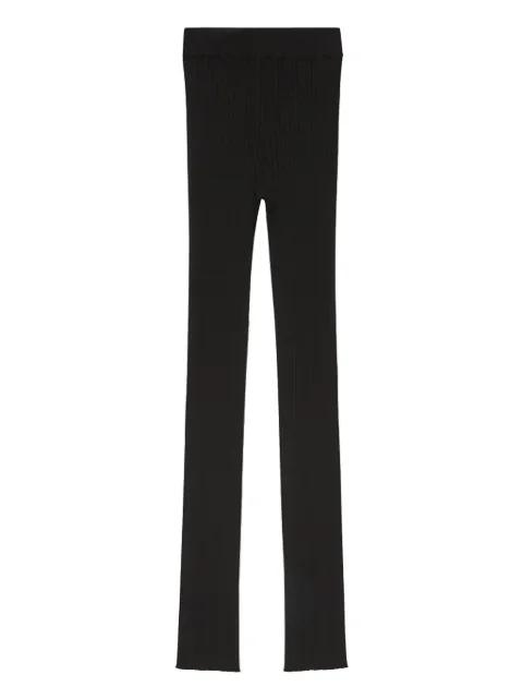 ribbed-knit trousers by RODEBJER