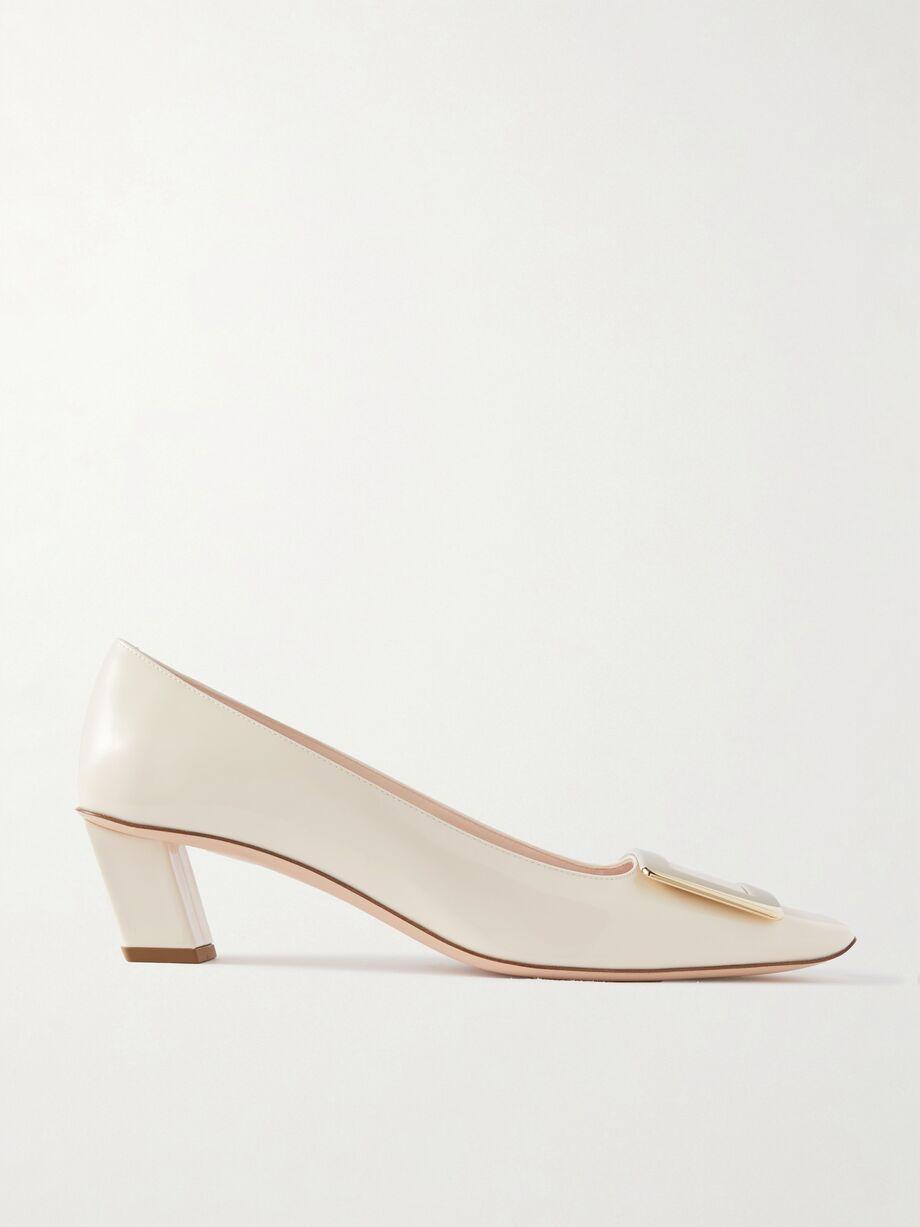 Belle Vivier 45 patent-leather pumps by ROGER VIVIER