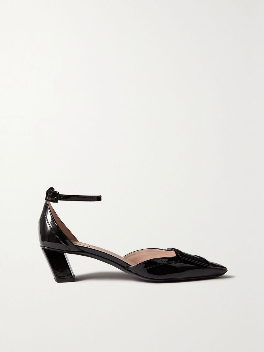 Belle Vivier 45 patent-leather pumps by ROGER VIVIER