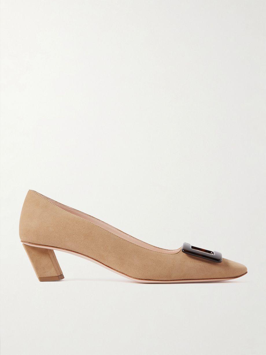 Belle Vivier 45 suede pumps by ROGER VIVIER
