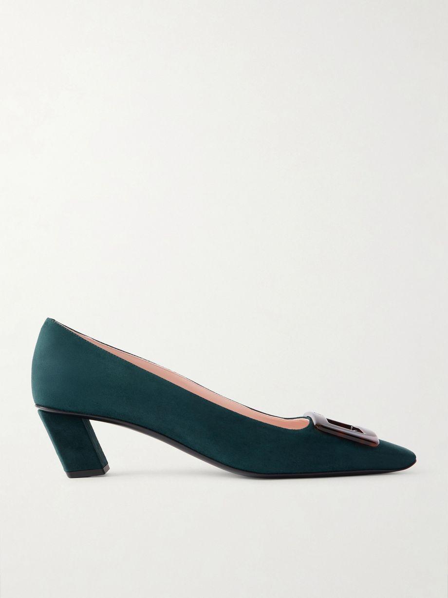 Belle Vivier 45 suede pumps by ROGER VIVIER